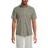 Men's Short Sleeve Poplin Shirt, Front