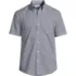 Men's Short Sleeve Poplin Shirt, Front