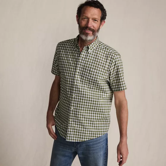 Men's Short Sleeve Poplin Shirt - primary