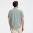 Men's Short Sleeve Poplin Shirt, Back