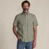 Men's Short Sleeve Poplin Shirt, Front