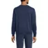 Men's Long Sleeve Brush Back Crew, Back