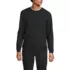 Men's Long Sleeve Brush Back Crew, Front