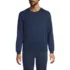 Men's Long Sleeve Brush Back Crew, Front