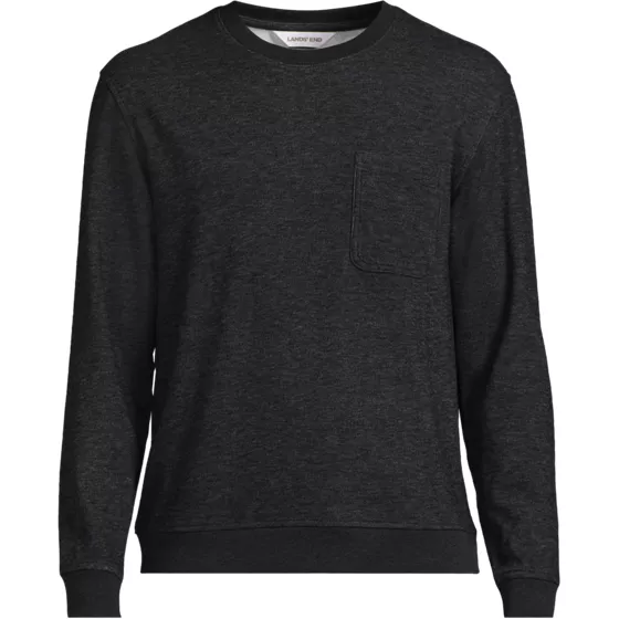 Men's Long Sleeve Brush Back Crew - primary