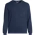 Men's Long Sleeve Brush Back Crew, Front