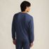 Men's Long Sleeve Brush Back Crew, Back