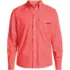 Men's Long Sleeve Solid Poplin Shirt, Front