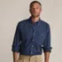 Men's Long Sleeve Solid Poplin Shirt, alternative image