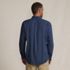 Men's Long Sleeve Solid Poplin Shirt, Back