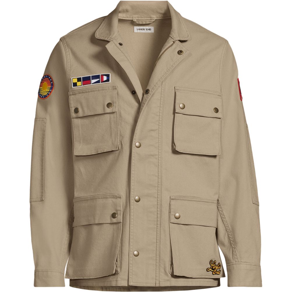 00s LANDS'END スタジャン Men's Canvas Field Jacket | Lands' End