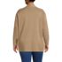 Women's Plus Size Cotton Half Milano Open Cardigan Sweater, Back