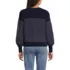 Women's Cotton Drifter Novelty Jacquard Crew Neck Sweater, Back