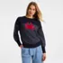 Women's Cotton Drifter Novelty Jacquard Crew Neck Sweater, Front
