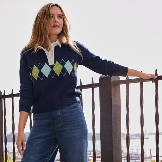 Womens Blue Sweaters | Lands' End