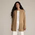 Women's Cotton Half Milano Open Cardigan Sweater, Front