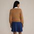Women's Cotton Drifter Argyle Crew Neck Sweater, Back