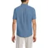 Men's Short Sleeve Easy Fit Chambray Shirt, Back