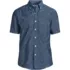 Men's Big and Tall Short Sleeve Easy Fit Chambray Shirt, Front
