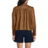 Women's Drapey Twill Bubble Hem Jacket, Back