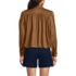 Women's Drapey Twill Bubble Hem Jacket, Back