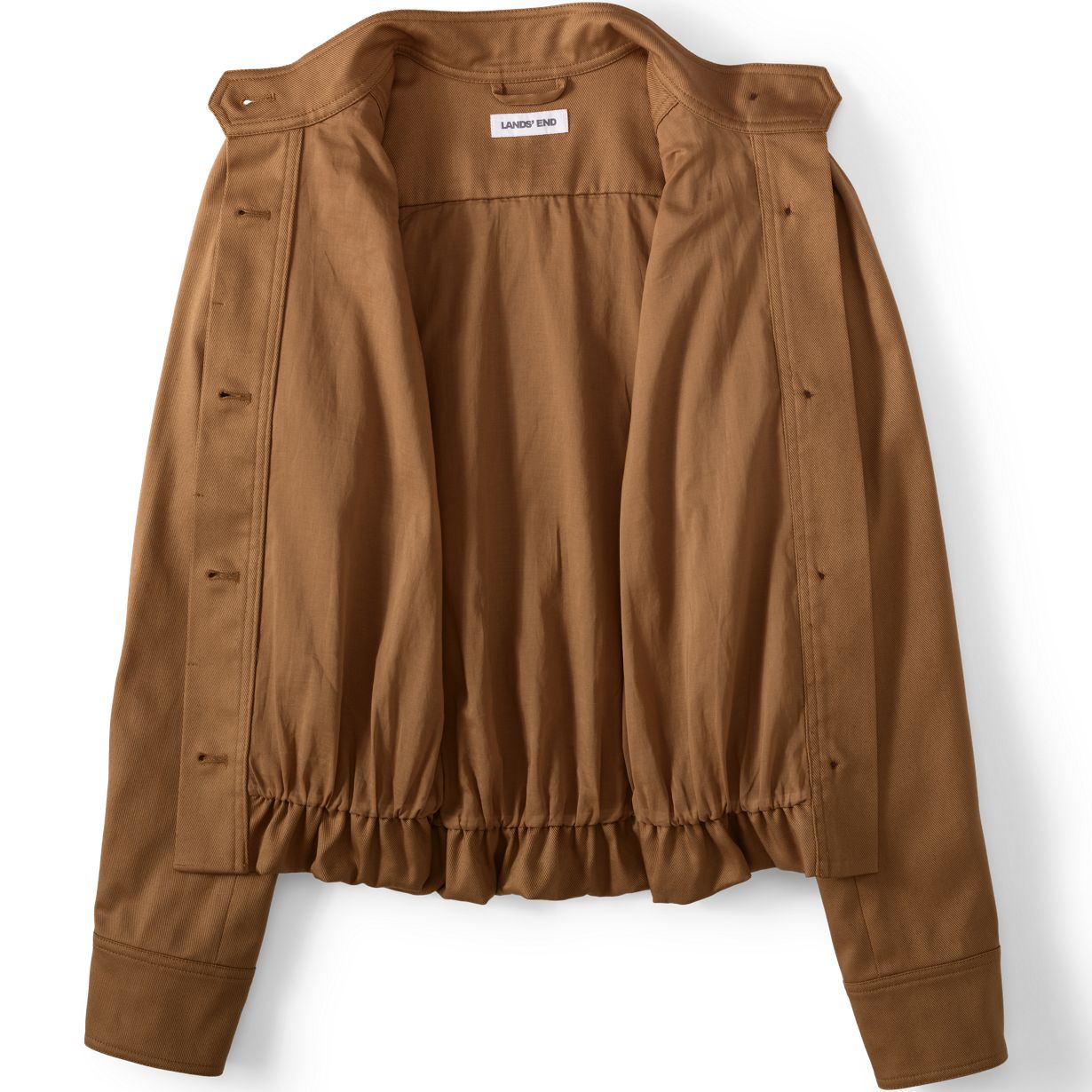 Women's Drapey Twill Bubble Hem Jacket
