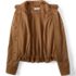 Women's Drapey Twill Bubble Hem Jacket, alternative image