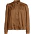 Women's Drapey Twill Bubble Hem Jacket, Front