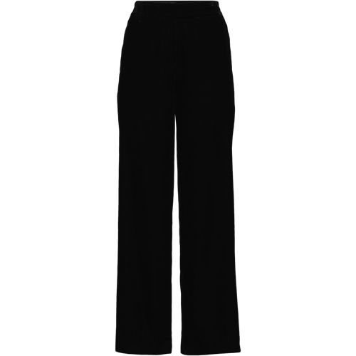  Lands' End Samthose Mit Weitem Bein, Damen, Größe:34 Regular, Schwarz, Polyester, By Lands' End 