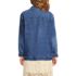 Women's Oversized Denim Trucker Jacket, Back