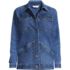 Women's Oversized Denim Trucker Jacket, Front