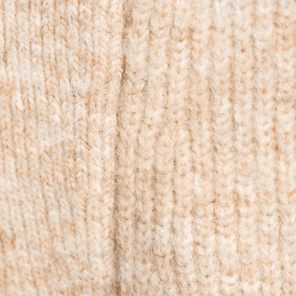 Women's Fuzzy Wedged Quarter Zip Sweater | Lands' End