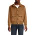 Men's Faux Suede Jacket, Front