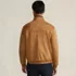 Men's Faux Suede Jacket, Back
