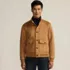 Men's Faux Suede Jacket, Front