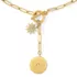 Water-Resistant Link Star Y Necklace, alternative image