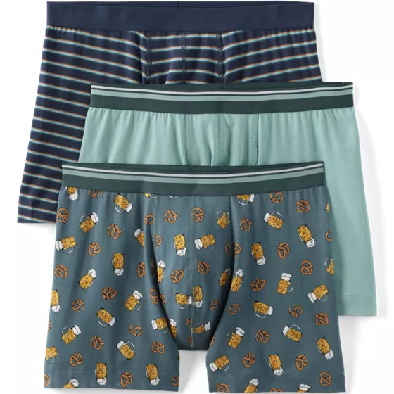 Men's Comfort Knit Trunk - 4.5" Inseam 3 Pack - primary