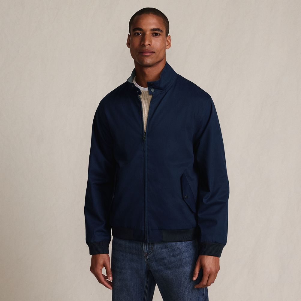 Men's Reversible Harrington Jacket | Lands' End