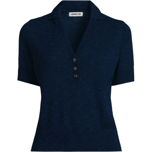 Women's Blue Polo Shirts | Lands' End