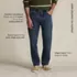 Men's Stretch Comfort Waist Athletic Fit Jean, alternative image