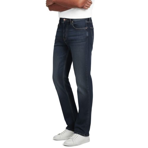  Lands' End Stretch-denim Jeans, Classic Fit, Herren, Größe:44 71 Regular, Blau, Baumwoll-mischung, By Lands' End 