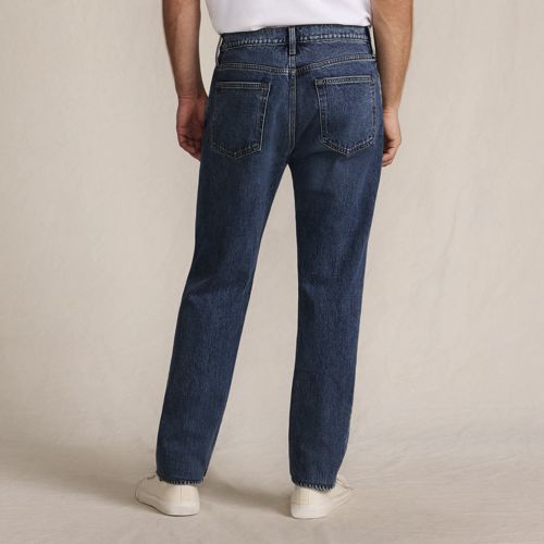  Lands' End Stretch-denim Jeans, Classic Fit, Herren, Größe:44 71 Regular, Blau, Baumwoll-mischung, By Lands' End 