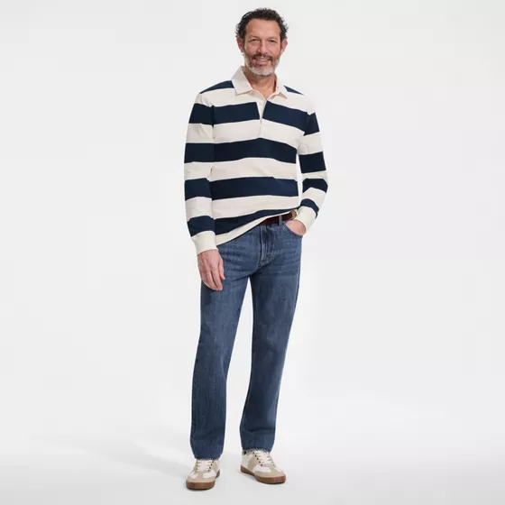 Men's Rigid Comfort Waist Easy Classic Fit Jean - primary