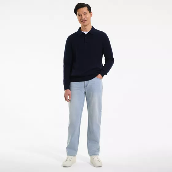 Men's Rigid Comfort Waist Easy Classic Fit Jean - primary