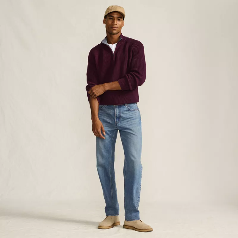 Men's Stretch Comfort Waist Easy Classic Fit Jean, alternative image