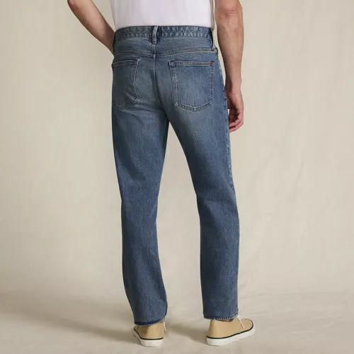 Men's Stretch Comfort Waist Classic Fit Jean, Back