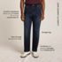 Men's Stretch Comfort Waist Classic Fit Flannel Lined Jean, alternative image