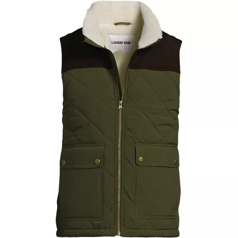 Men's Insulated Field Vest, Front