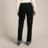 Women's Flocked Denim Mid Rise Relaxed Straight Leg Cuff Jeans, Back