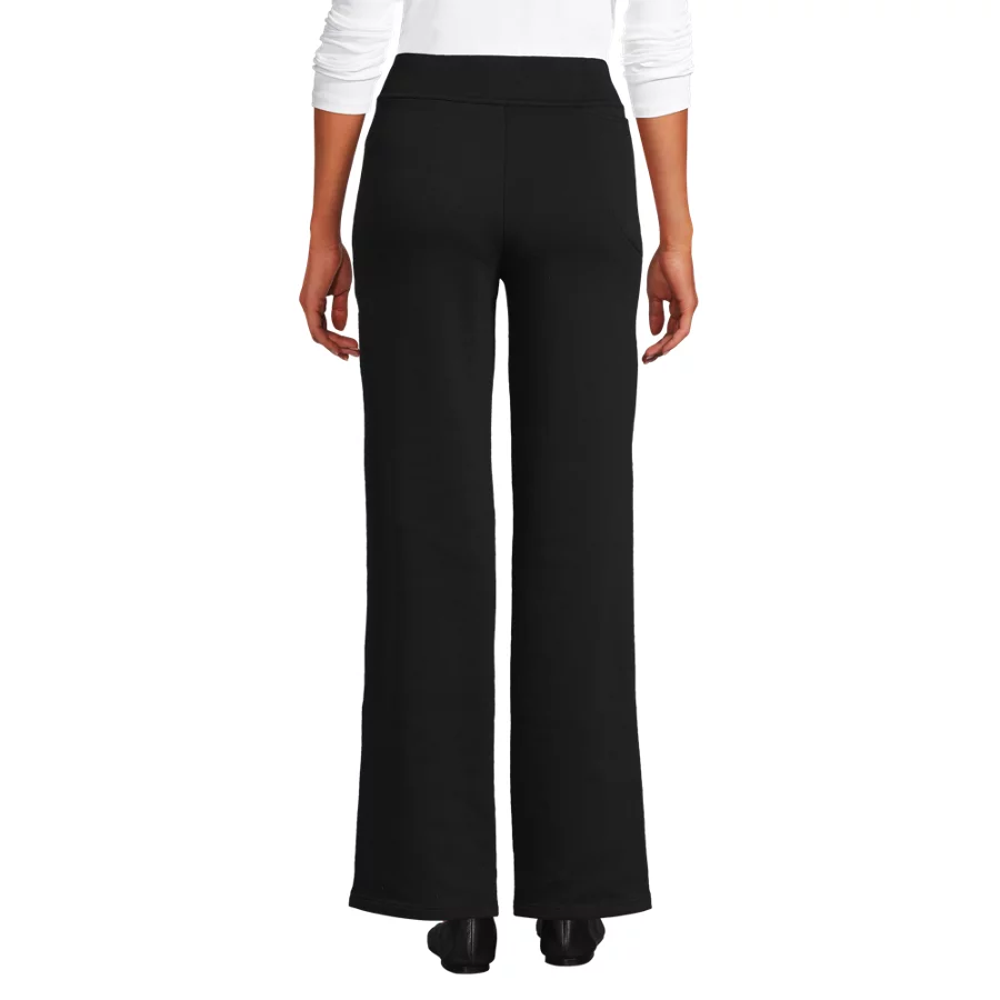 Women's Serious Sweats High Rise Fleece Lined Straight Leg Pants view 6